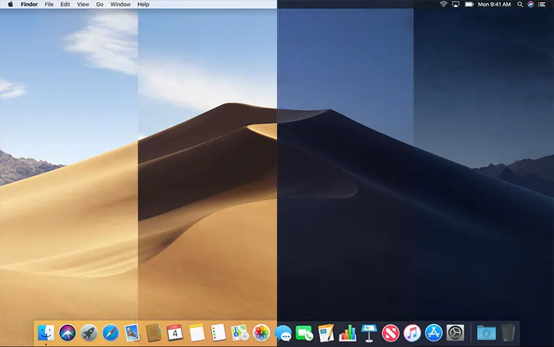 Cách cài hình nền động (Dynamic Desktop) tự đổi theo giờ