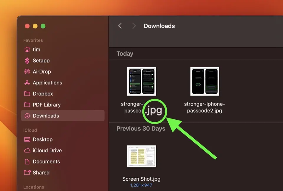 Cách hiện & đổi đuôi file (phần mở rộng) trên Mac an toàn