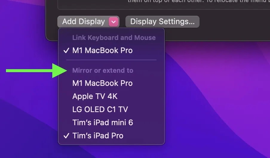 Sidecar: dùng iPad làm màn hình phụ cho Mac