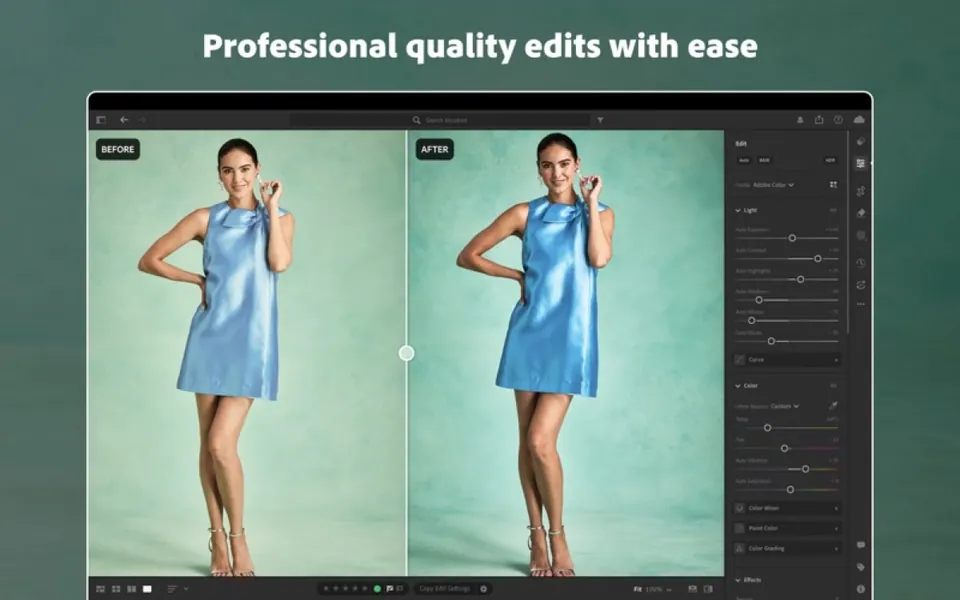 Công cụ chỉnh sửa của Lightroom cho Mac. (Ảnh: Mac App Store)
