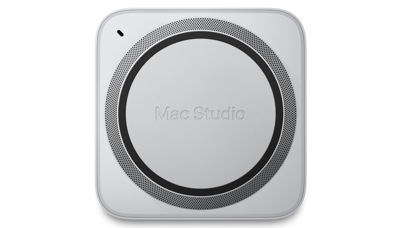 Mac Studio nhìn từ mặt dưới