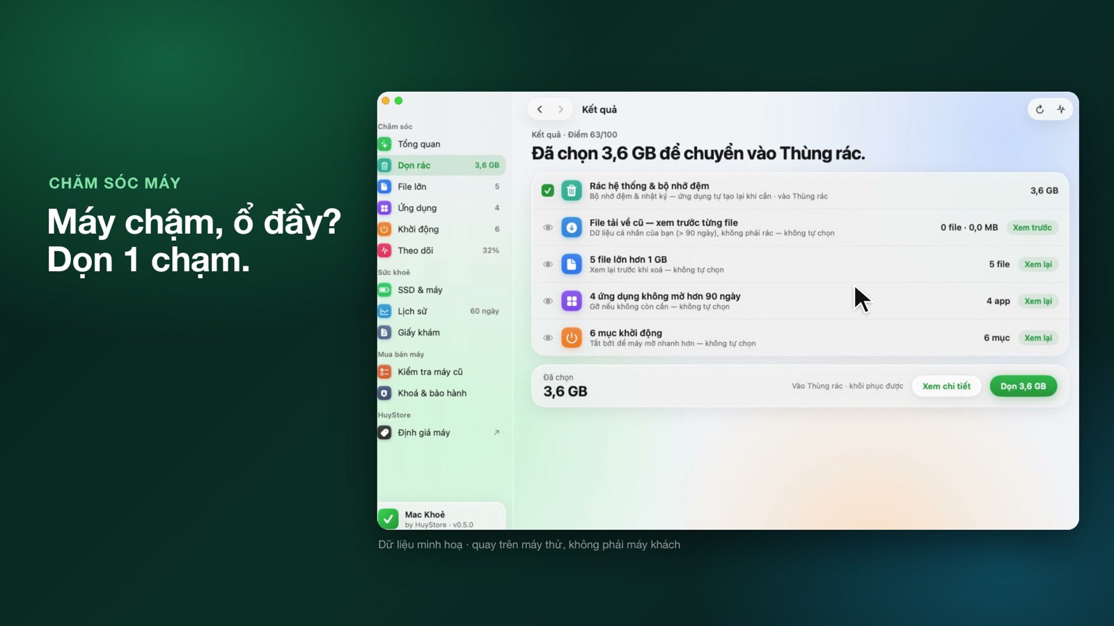 Ảnh bìa video demo Mac Khoẻ