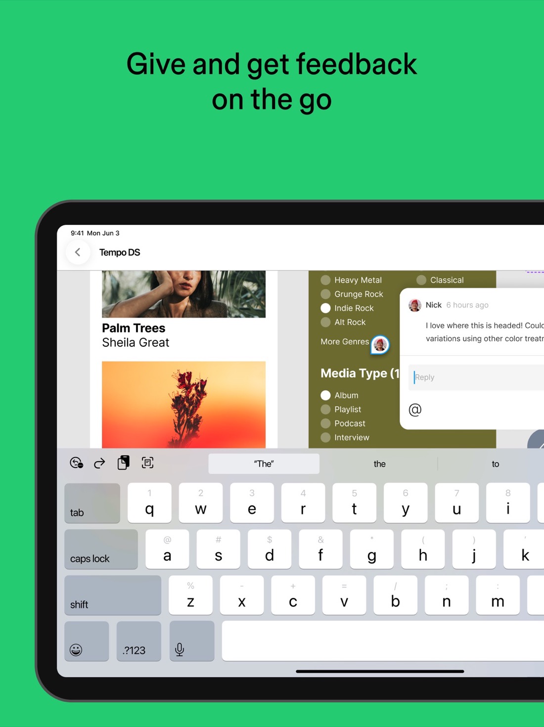 Giao diện Figma trên Mac/iPad