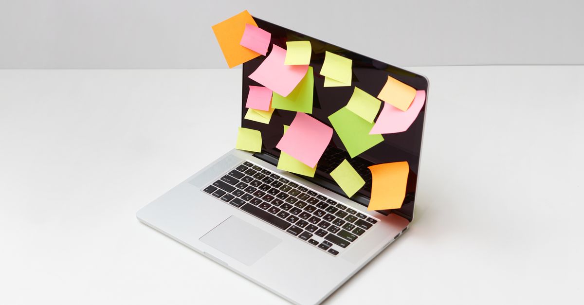 Đổi màu ghi chú dán trên Mac